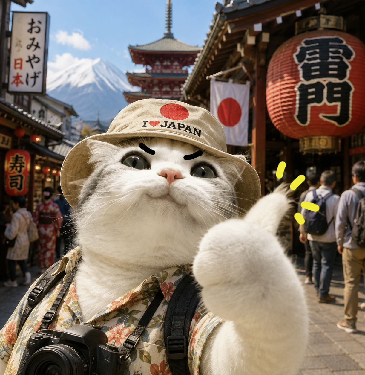 TITAN as a tourist in Japan