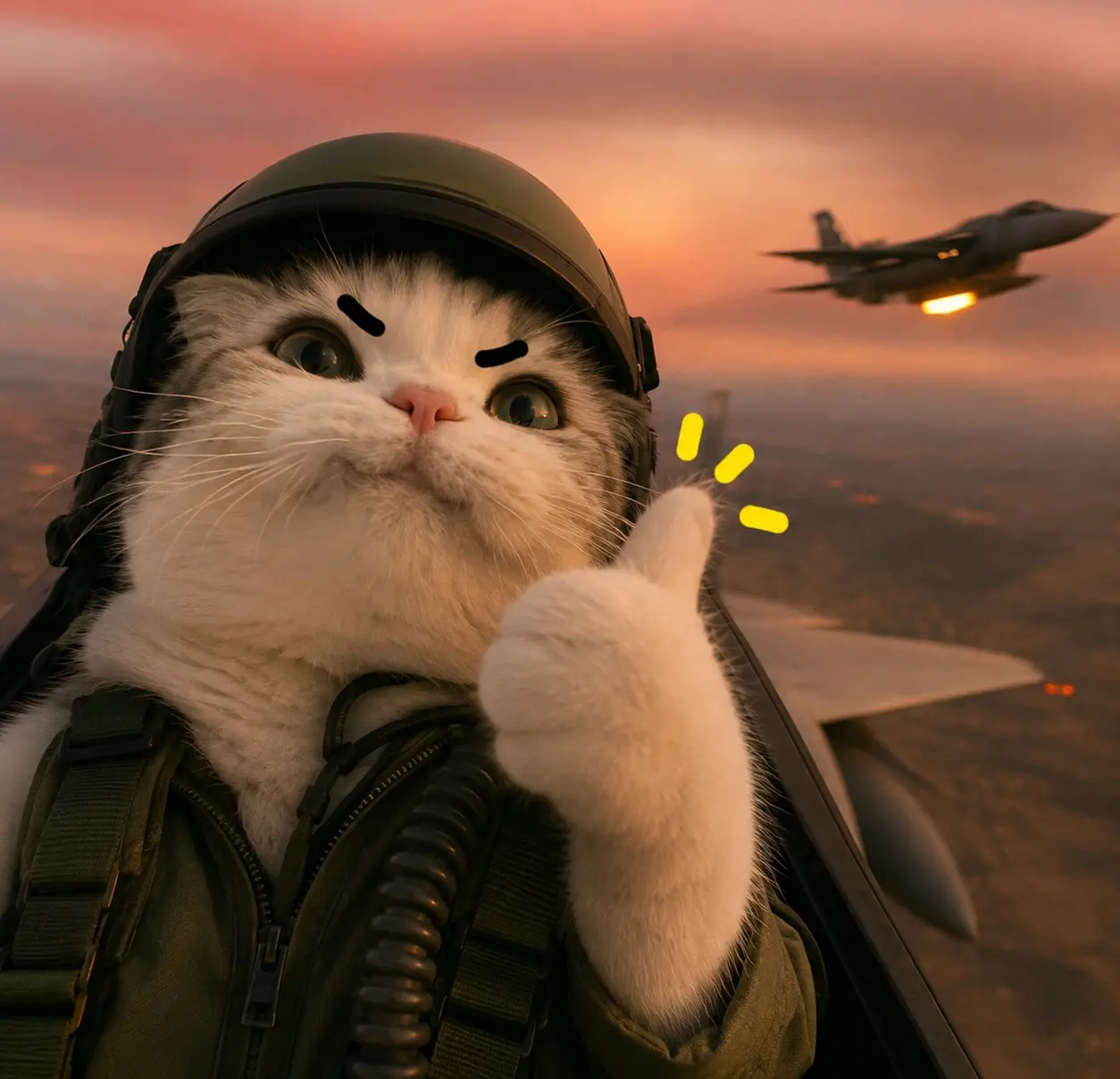 TITAN as a fighter pilot