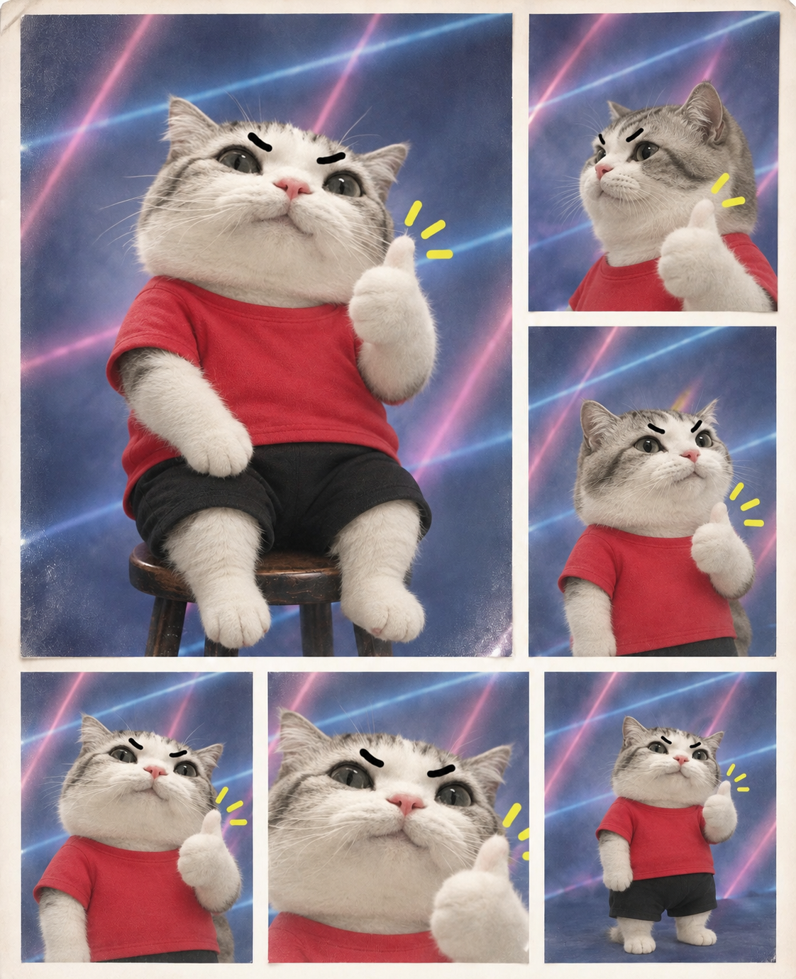 TITAN school yearbook photo collage